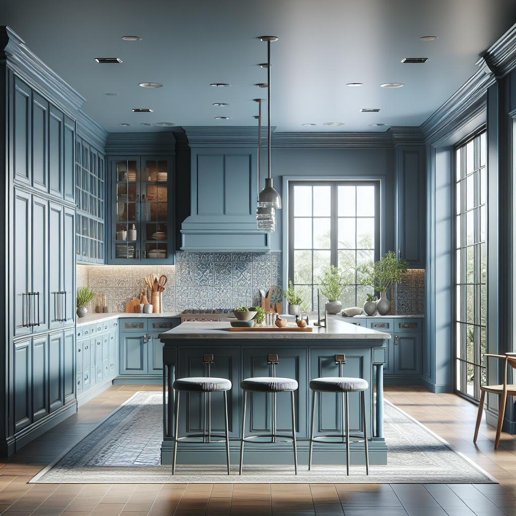 Sherwin-Williams Quench Blue SW 6785: A Serene Yet Vibrant Hue for Versatile Spaces.