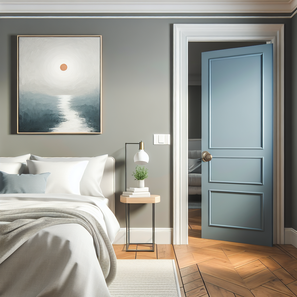 Sherwin-Williams Quench Blue SW 6785: A Serene Yet Vibrant Hue for Versatile Spaces.