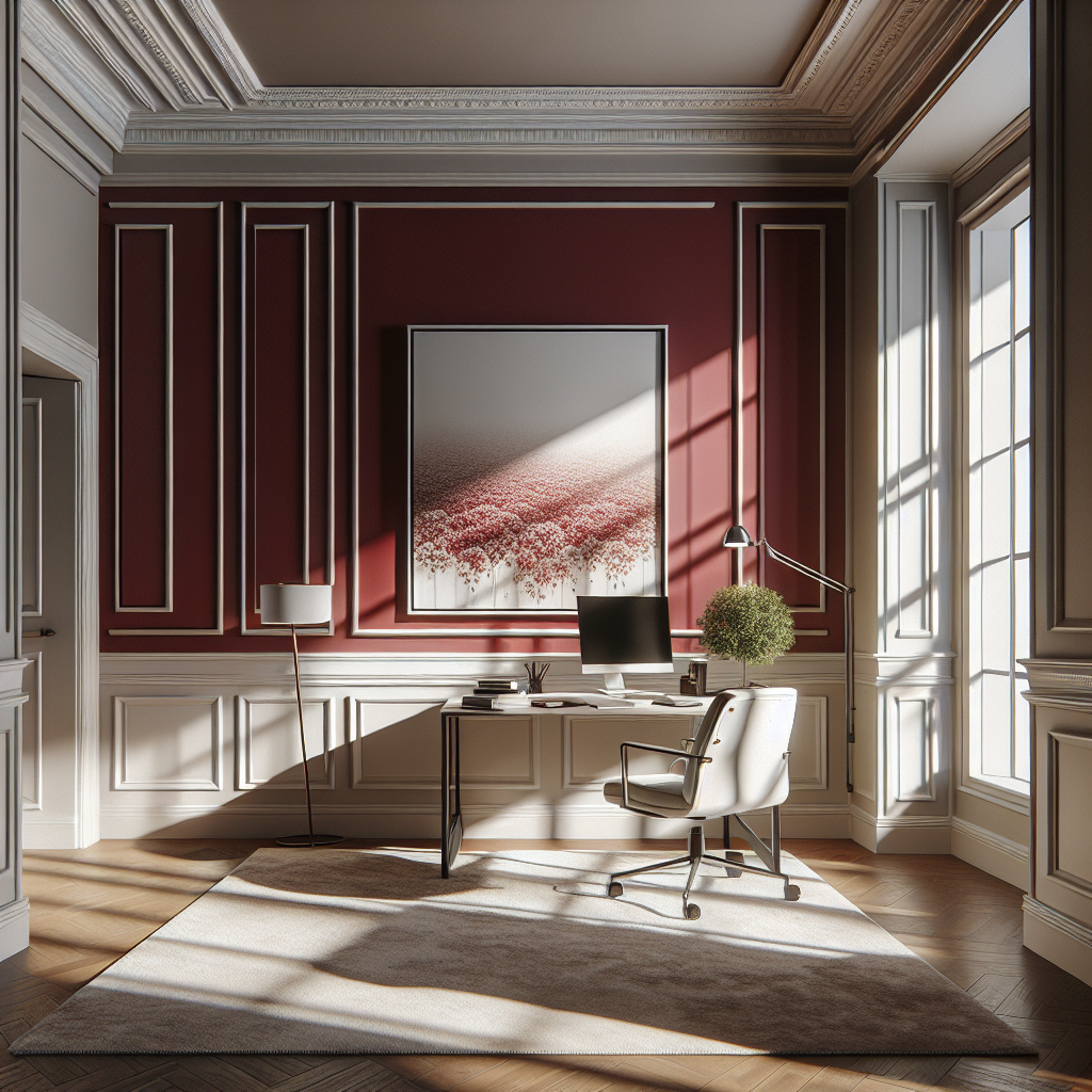 Sherwin-Williams Red Clover 6564: A Bold and Sophisticated Hue for Elevated Interiors.