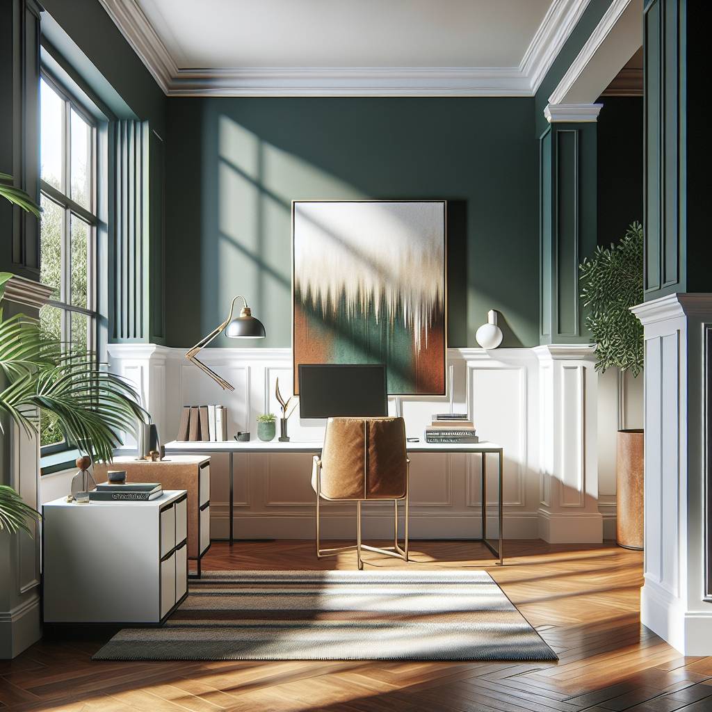 Sherwin-Williams Roycroft Bottle Green SW 2847: A Timeless, Rich Green for Sophisticated Spaces.