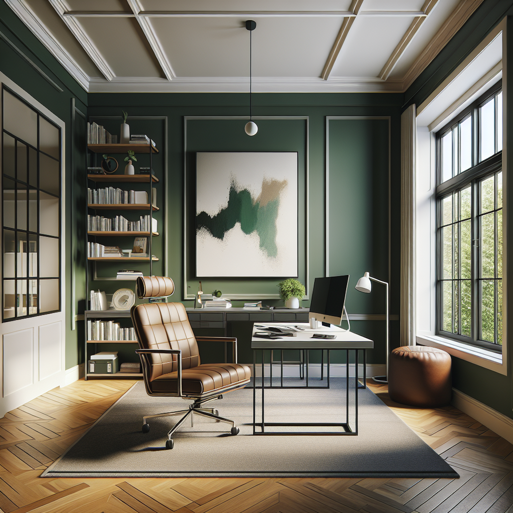 Sherwin-Williams Roycroft Bronze Green (SW 2846): A Timeless Classic for Sophisticated Spaces.