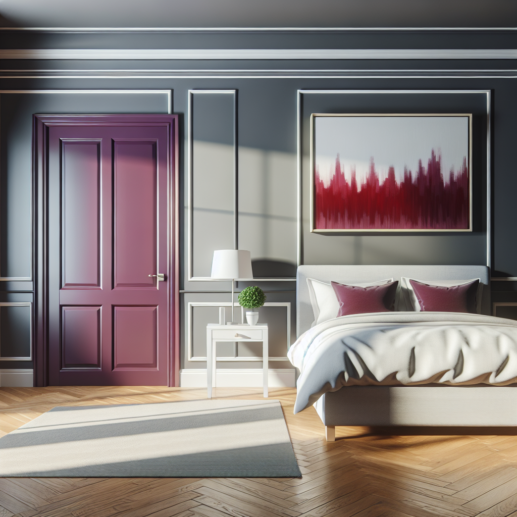 Sherwin-Williams Ruby Violet 9076: A Bold and Sophisticated Hue.