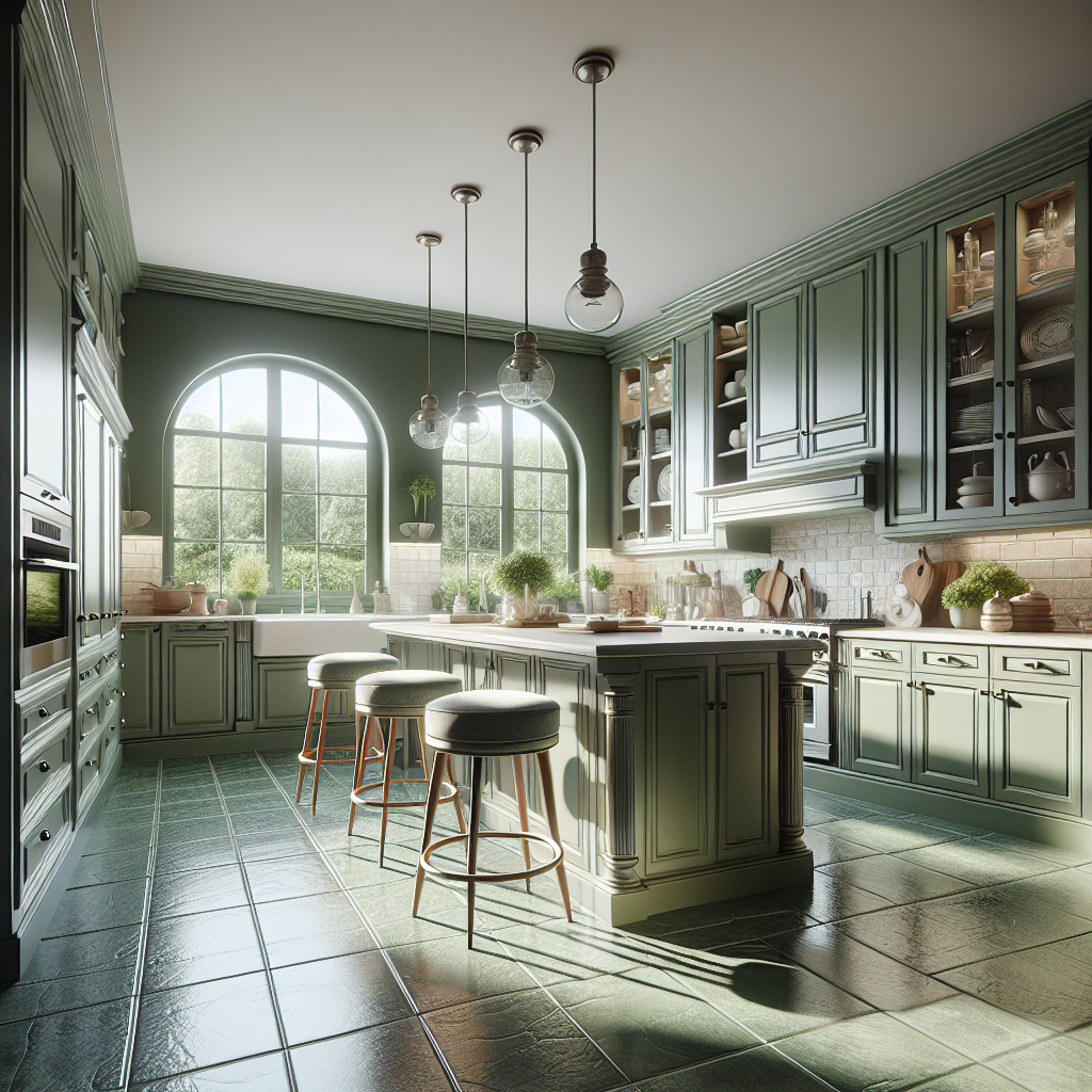 Sherwin-Williams Rural Green 6418: A Timeless Shade for Natural Elegance.