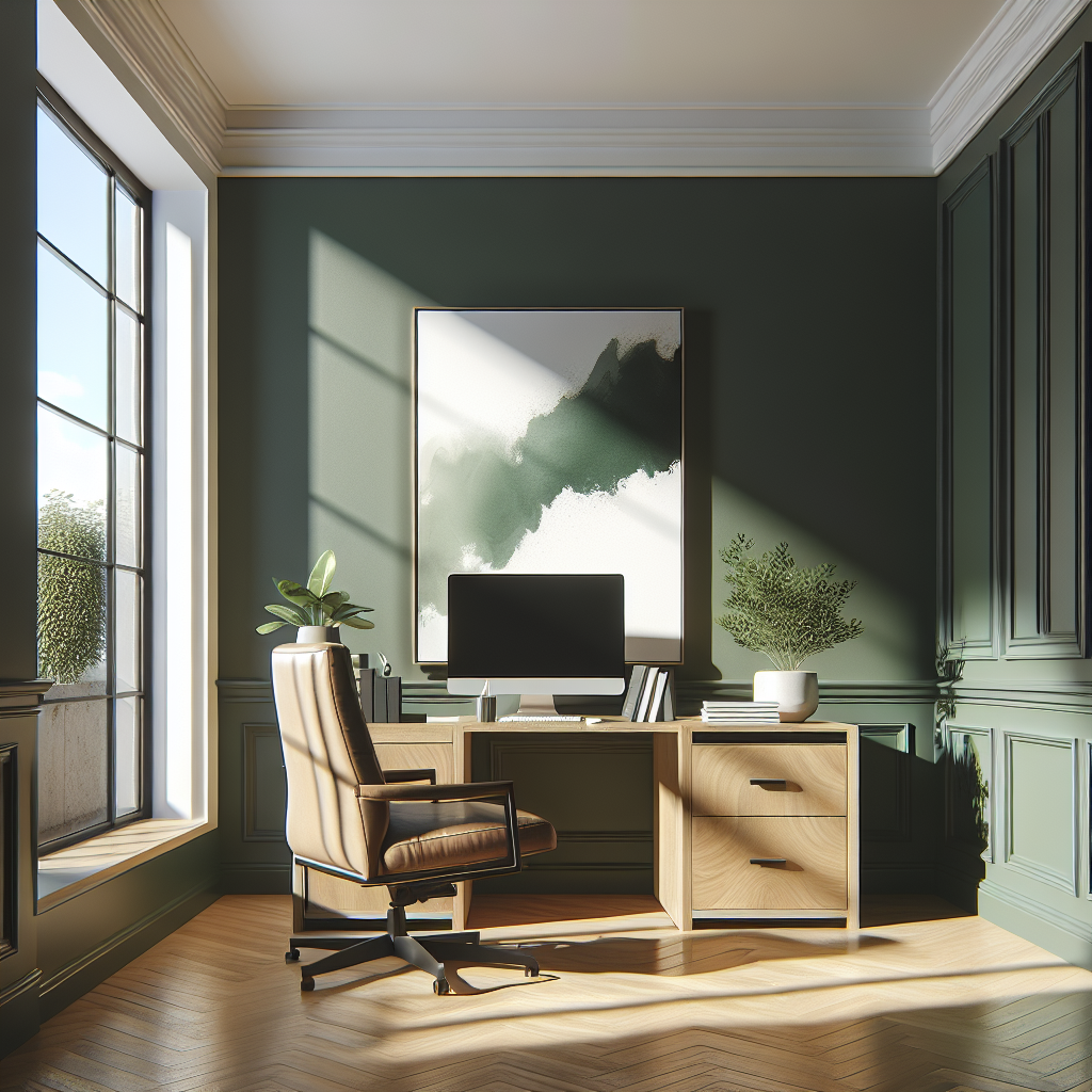 Sherwin-Williams Slow Green 6456: A Serene and Refreshing Hue for Any Space.