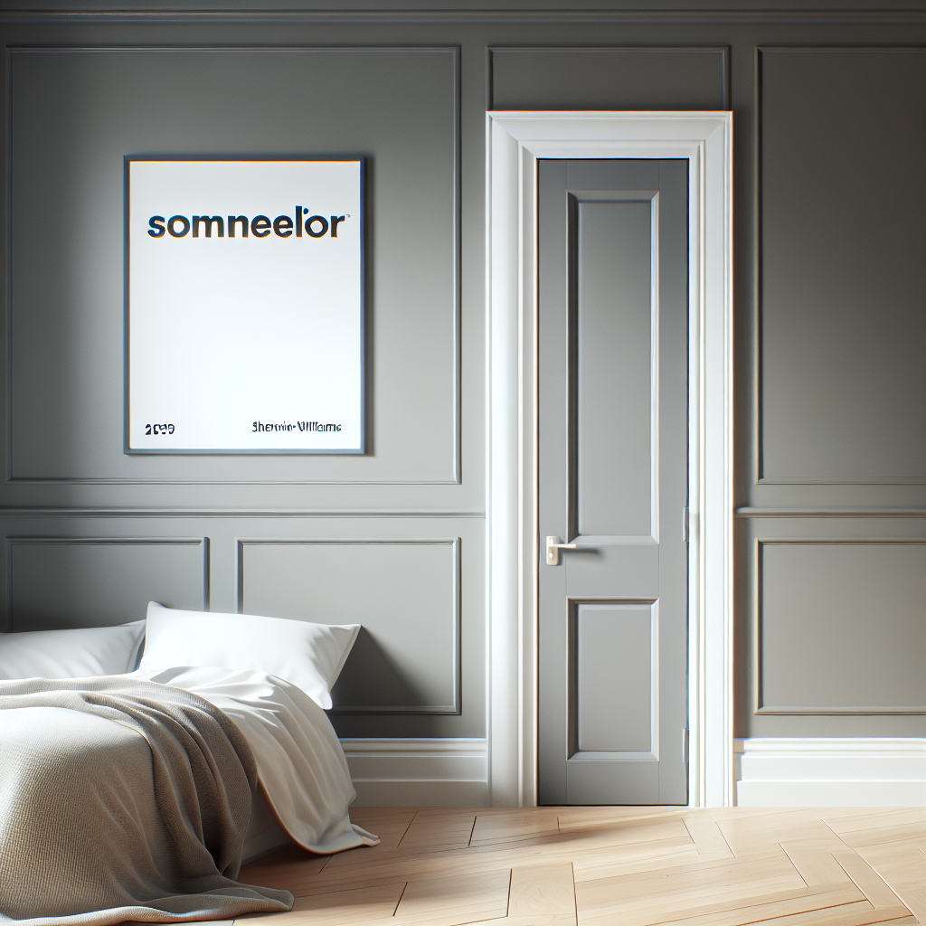 Sherwin-Williams Sommelier SW 7595: A Rich and Sophisticated Hue.