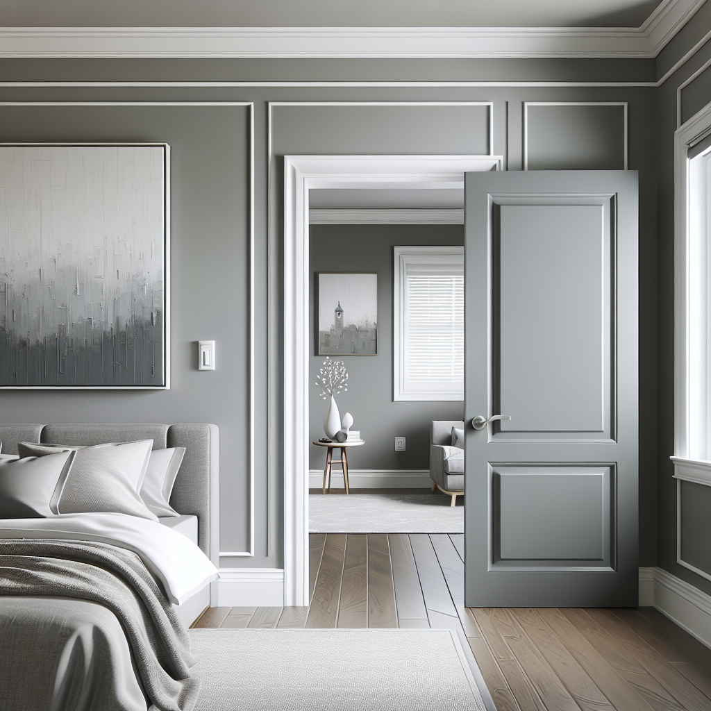 Sherwin-Williams Steely Gray SW 7664: A Sophisticated Neutral with Timeless Appeal.