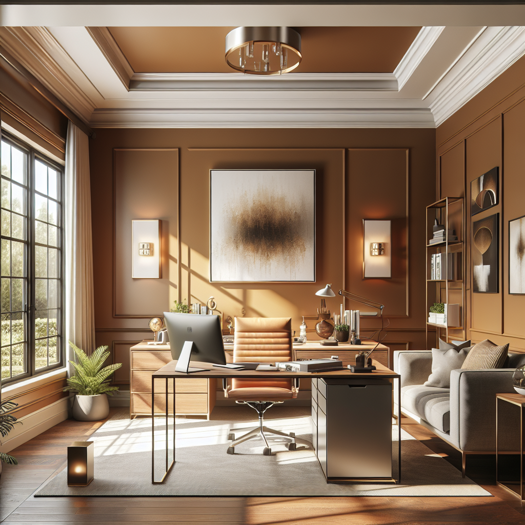 Discover the Warm Elegance of Sherwin-Williams Surprise Amber 6654.