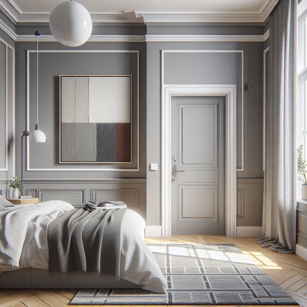 Sherwin-Williams Useful Gray SW 7050: The Perfect Neutral for Versatile Spaces.