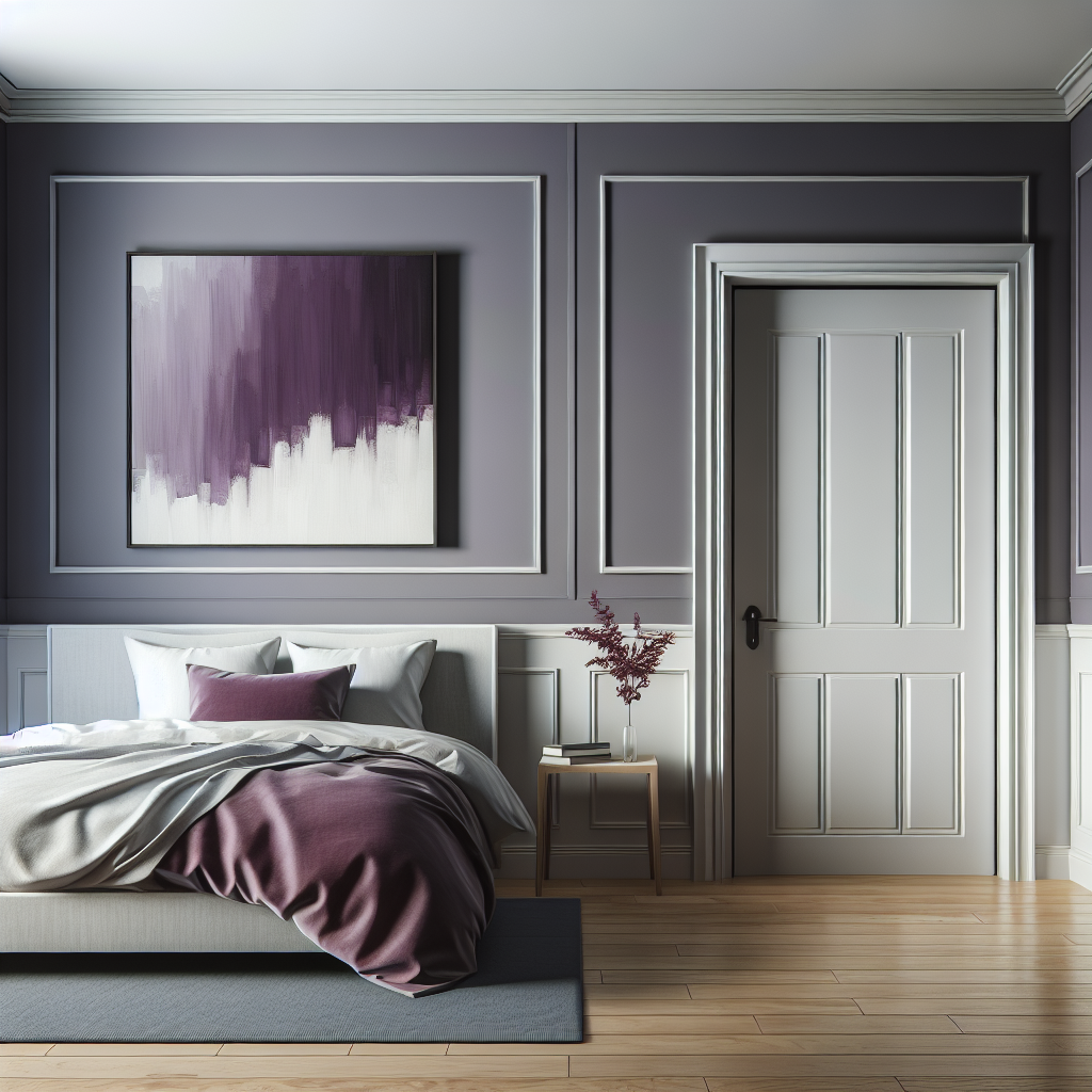 Sherwin-Williams Valiant Violet SW 6818: A Bold and Sophisticated Hue.