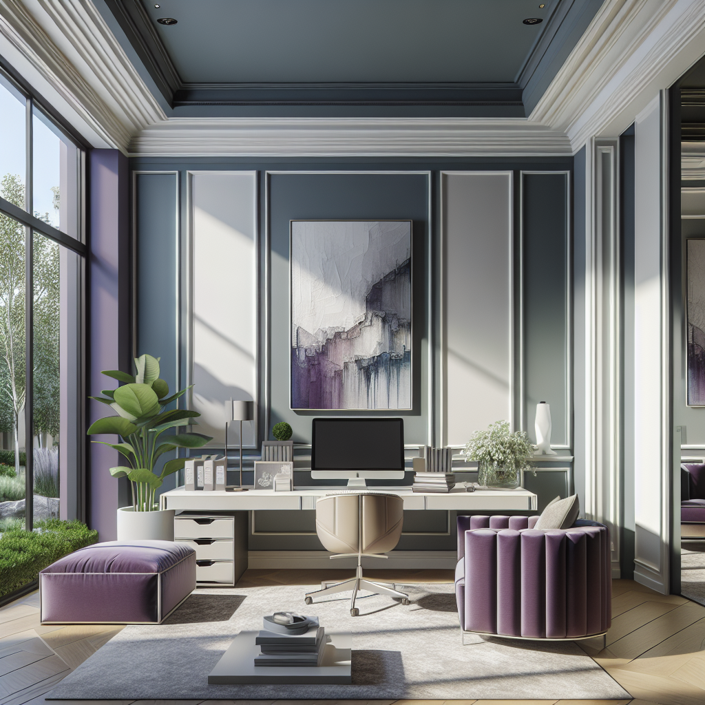 Sherwin-Williams Wisteria 6822: A Serene and Sophisticated Lavender Hue.