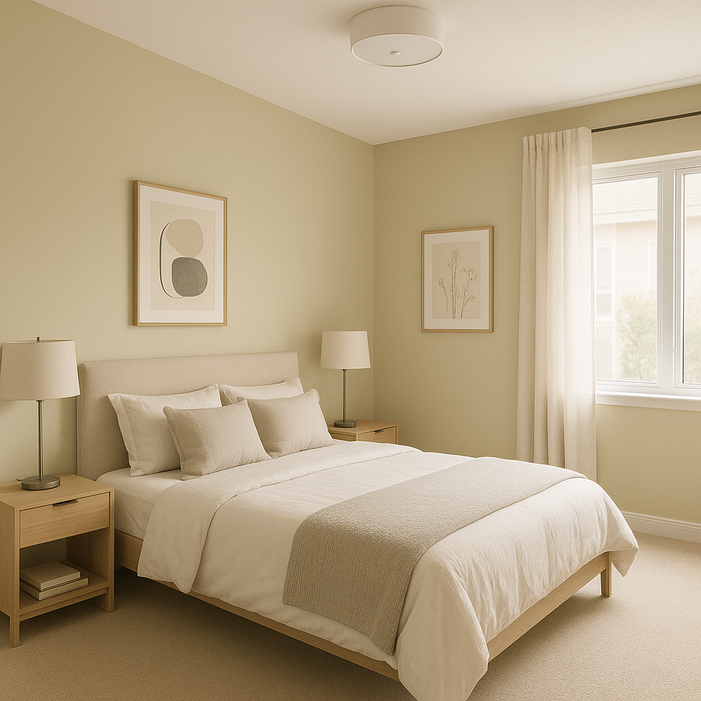 Benjamin Moore Abingdon (HC-99): A Timeless Neutral with Warm Undertones.