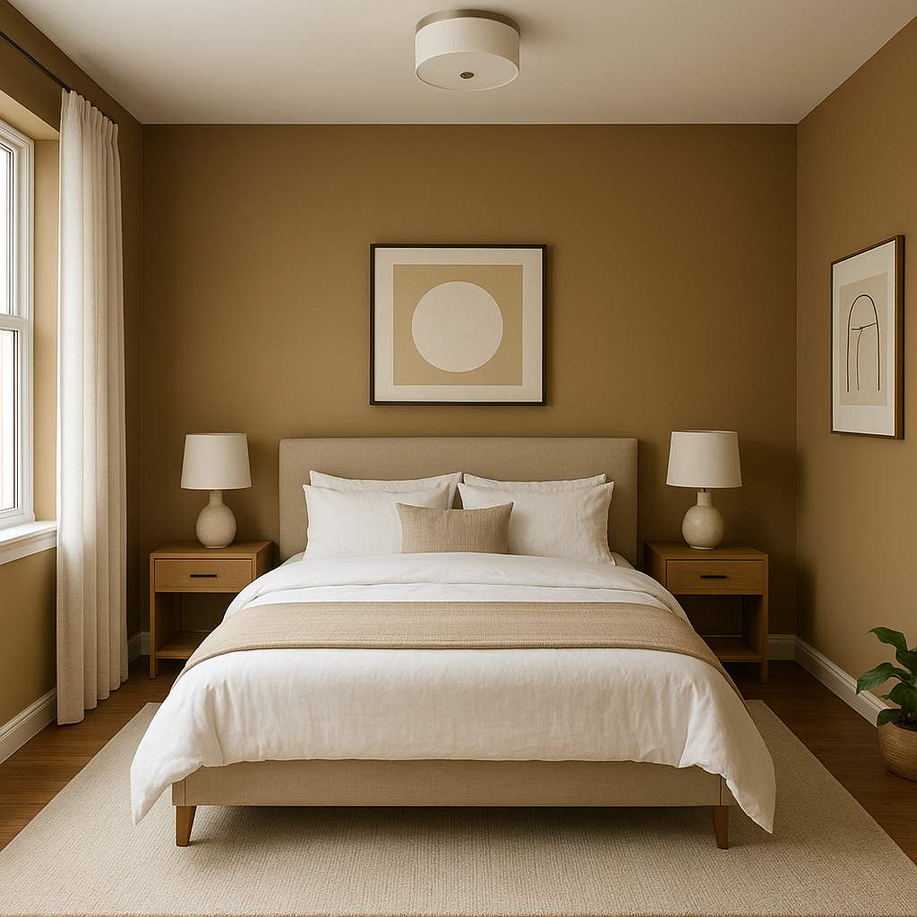 Benjamin Moore AC-orn (1125): A Warm, Earthy Neutral for Timeless Spaces.