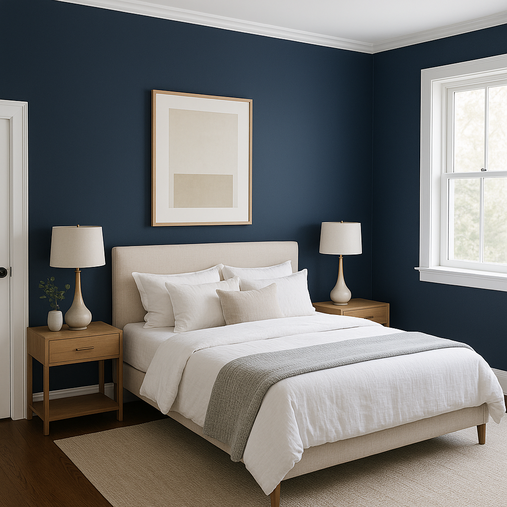Benjamin Moore Admiral (2065-10): A Bold and Sophisticated Navy Blue.