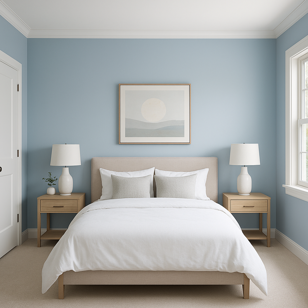 Benjamin Moore Airway 828: A Serene and Sophisticated Hue for Timeless Interiors.