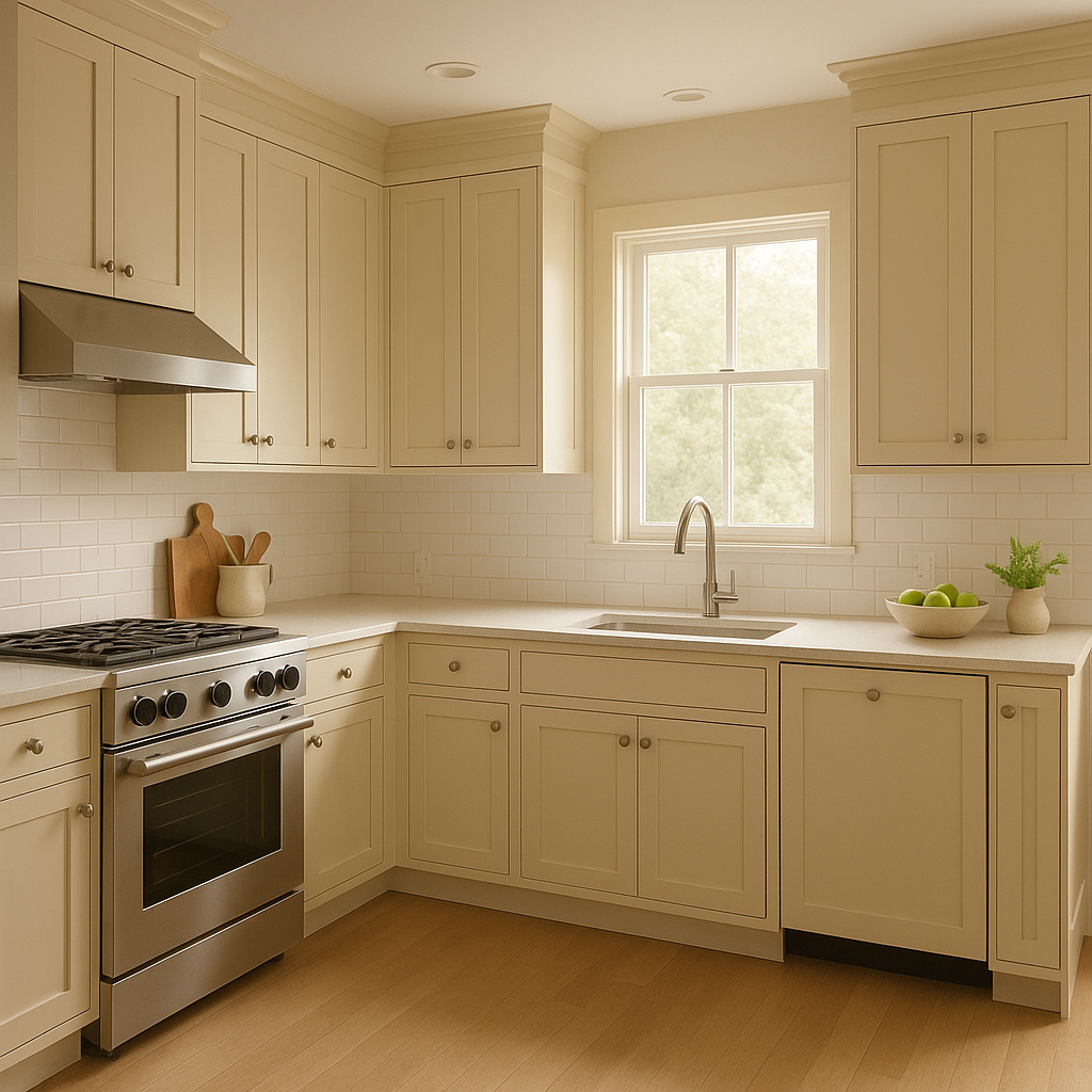 Benjamin Moore Almond (CC-280): A Soft, Versatile Neutral.