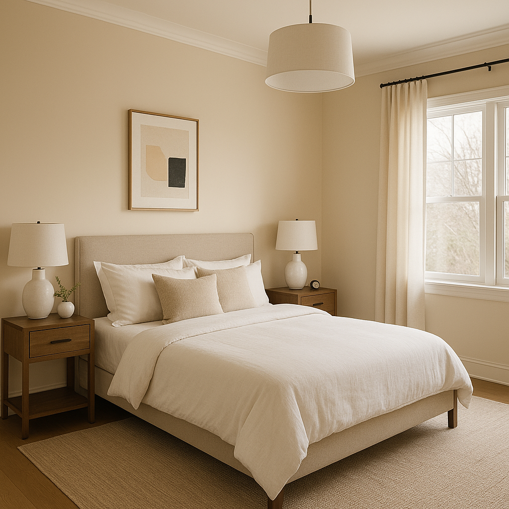 Benjamin Moore Almond (CC-280): A Soft, Versatile Neutral.