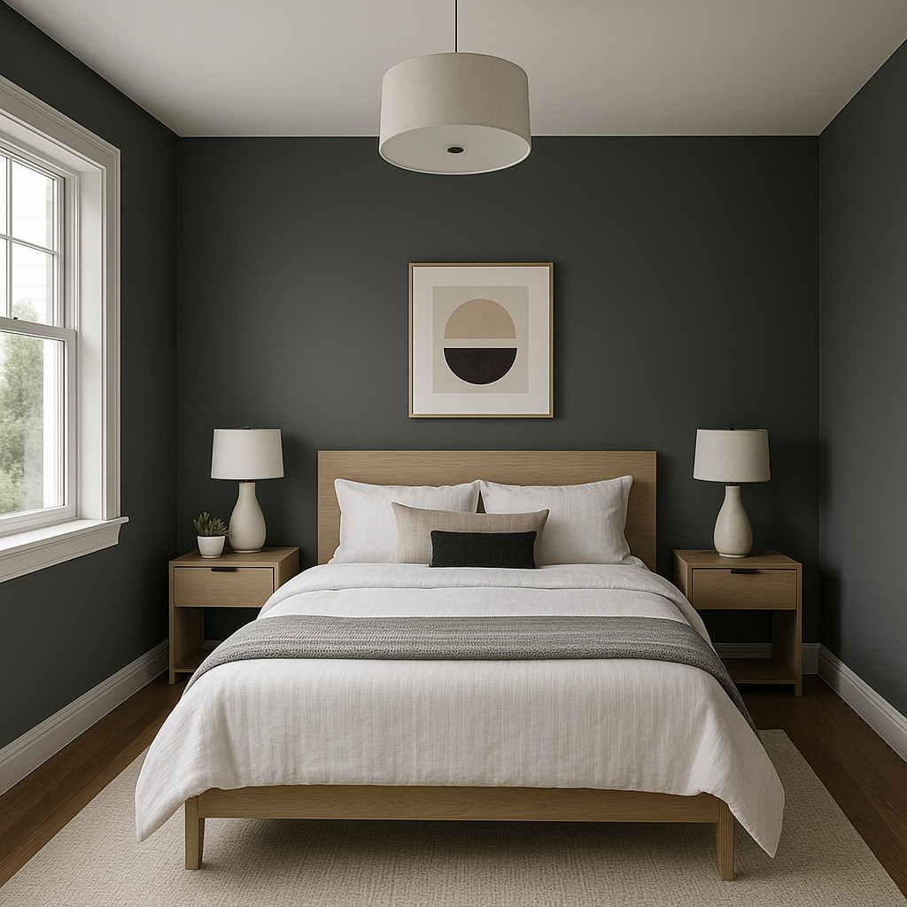 Benjamin Moore Almost (2130-30): A Moody, Sophisticated Hue for Timeless Interiors.