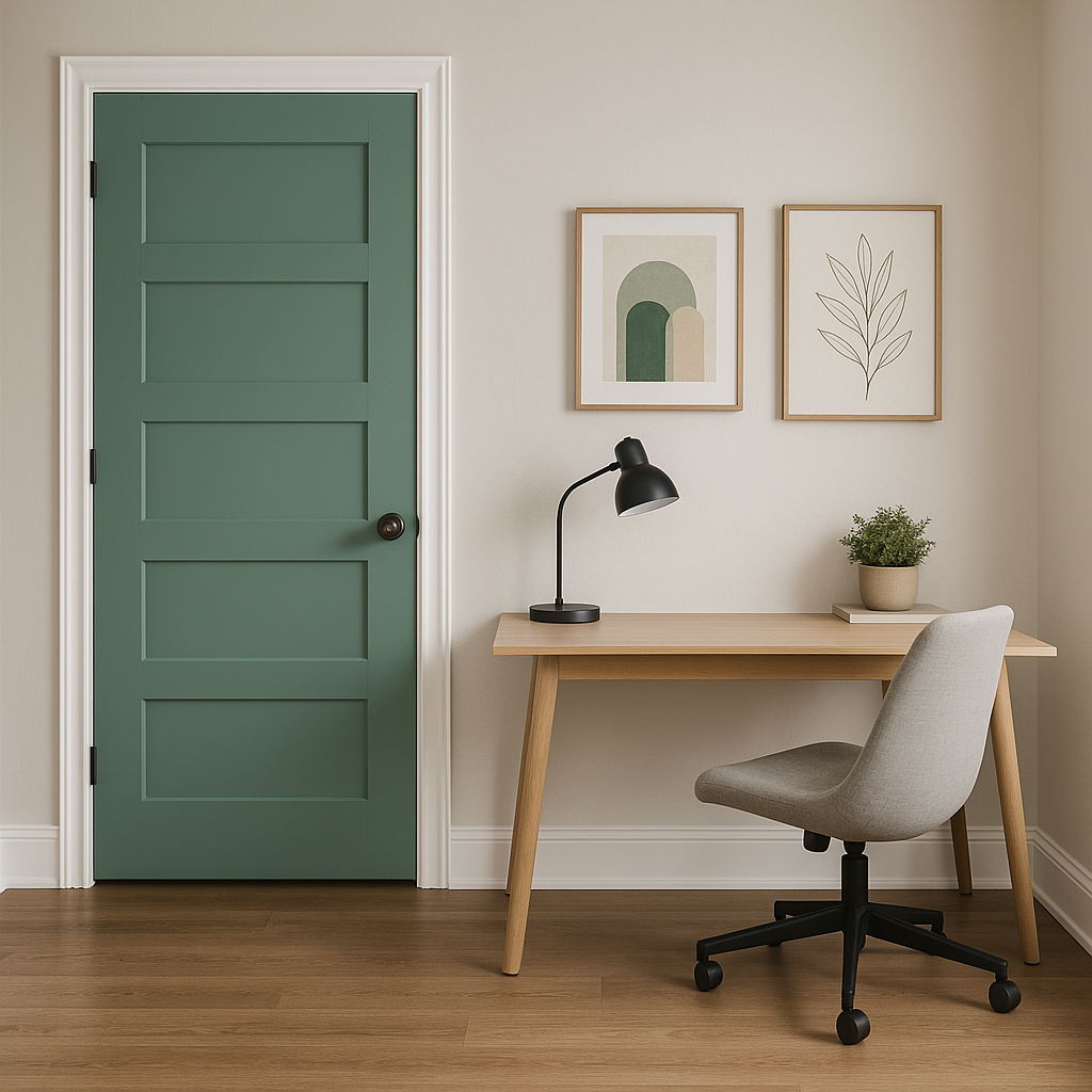 Benjamin Moore Alpine (622): A Serene Green for Timeless Interiors.