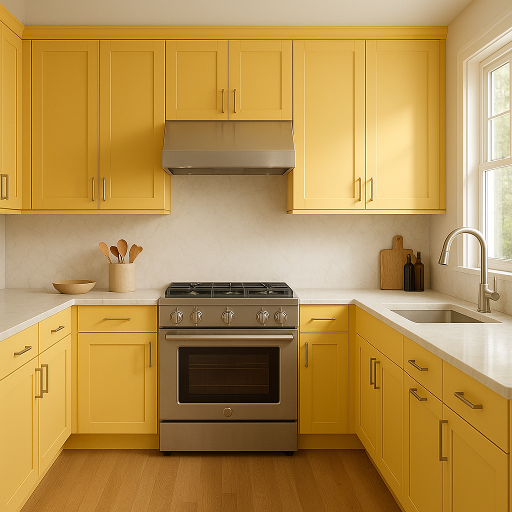 Benjamin Moore Amarillo (320): A Radiant Burst of Sunshine.