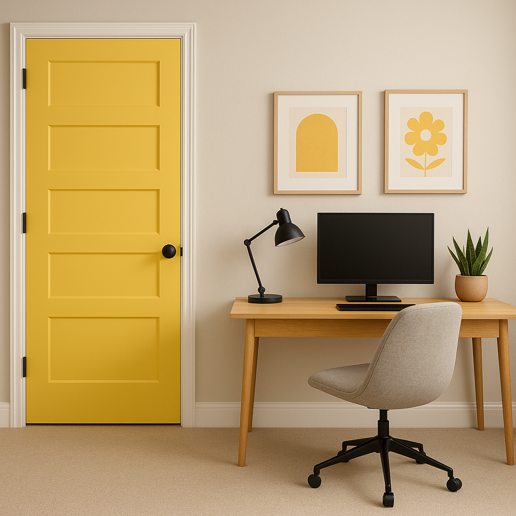 Benjamin Moore Amarillo (320): A Radiant Burst of Sunshine.
