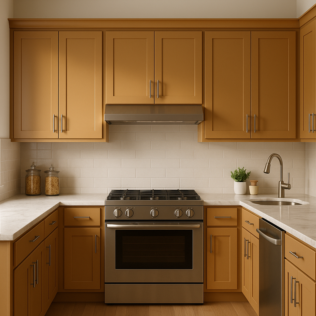 Benjamin Moore Amber (168): A Warm and Timeless Hue for Any Space.