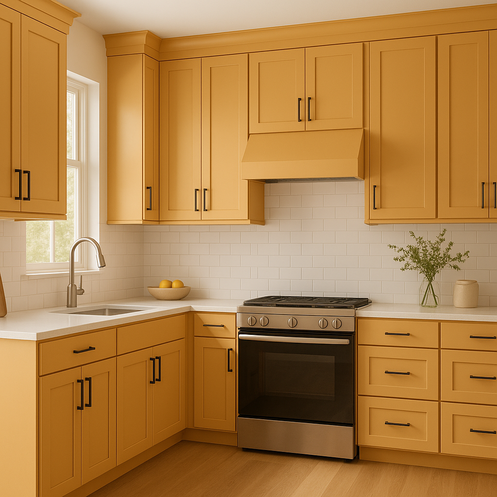 Benjamin Moore Amber (2159-40): A Warm and Inviting Hue for Every Space.