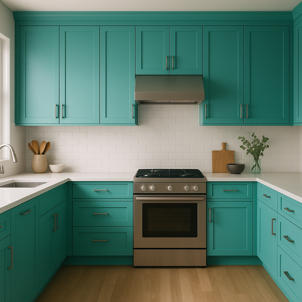Benjamin Moore Amelia (2044-40): A Captivating Teal for Bold and Serene Spaces.