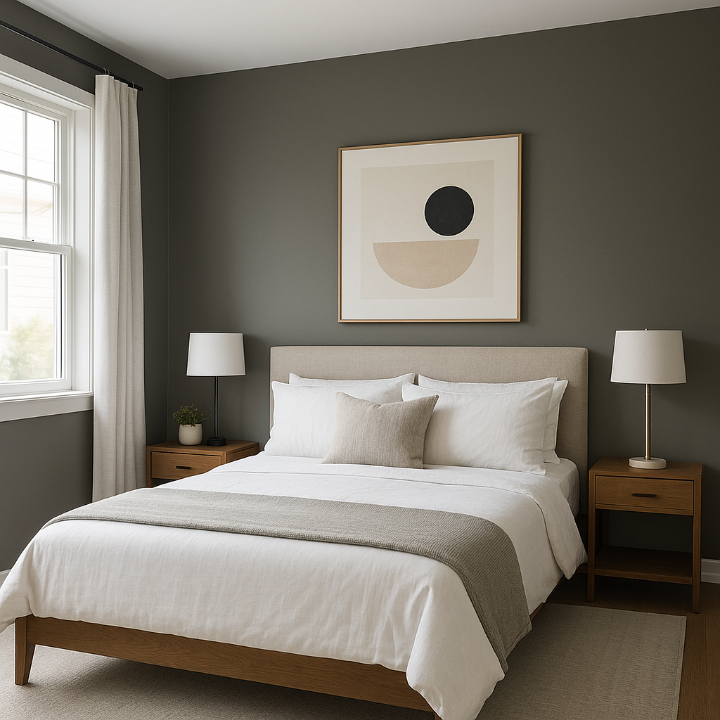Benjamin Moore Amherst (HC-167): A Timeless Charcoal Gray for Any Space.