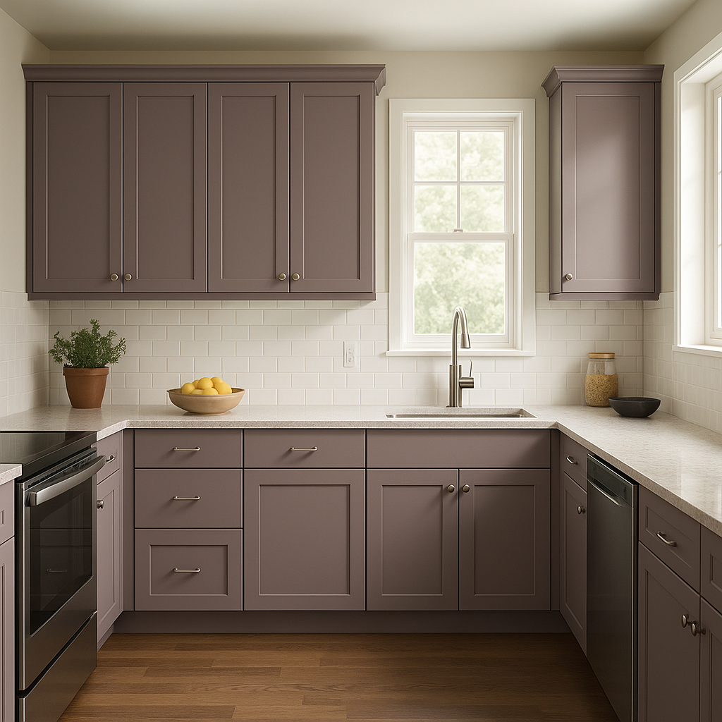 Embrace Elegance with Benjamin Moore Amorous (AF-600).