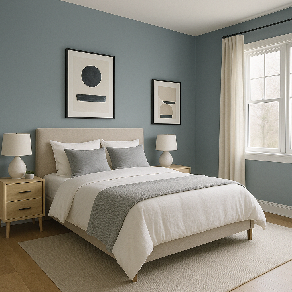 Benjamin Moore Amsterdam (AF-550): A Sophisticated and Versatile Blue.