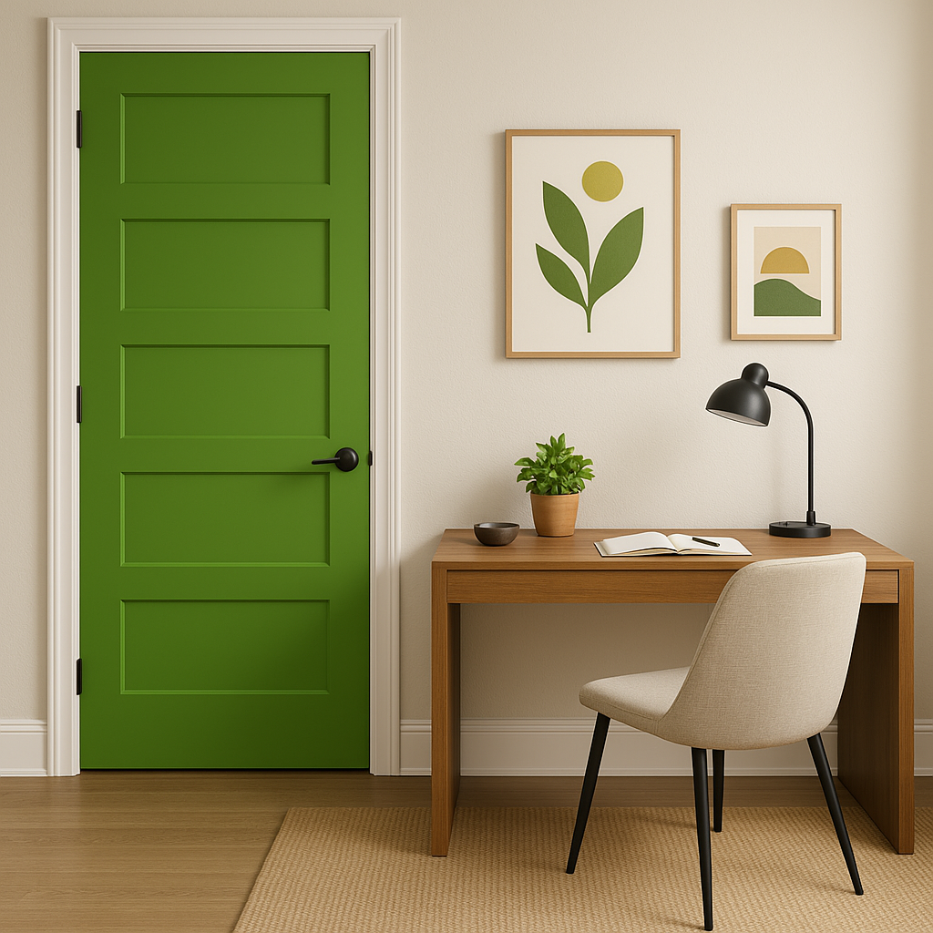 Benjamin Moore Apple (420): A Vibrant Jewel-Toned Red.