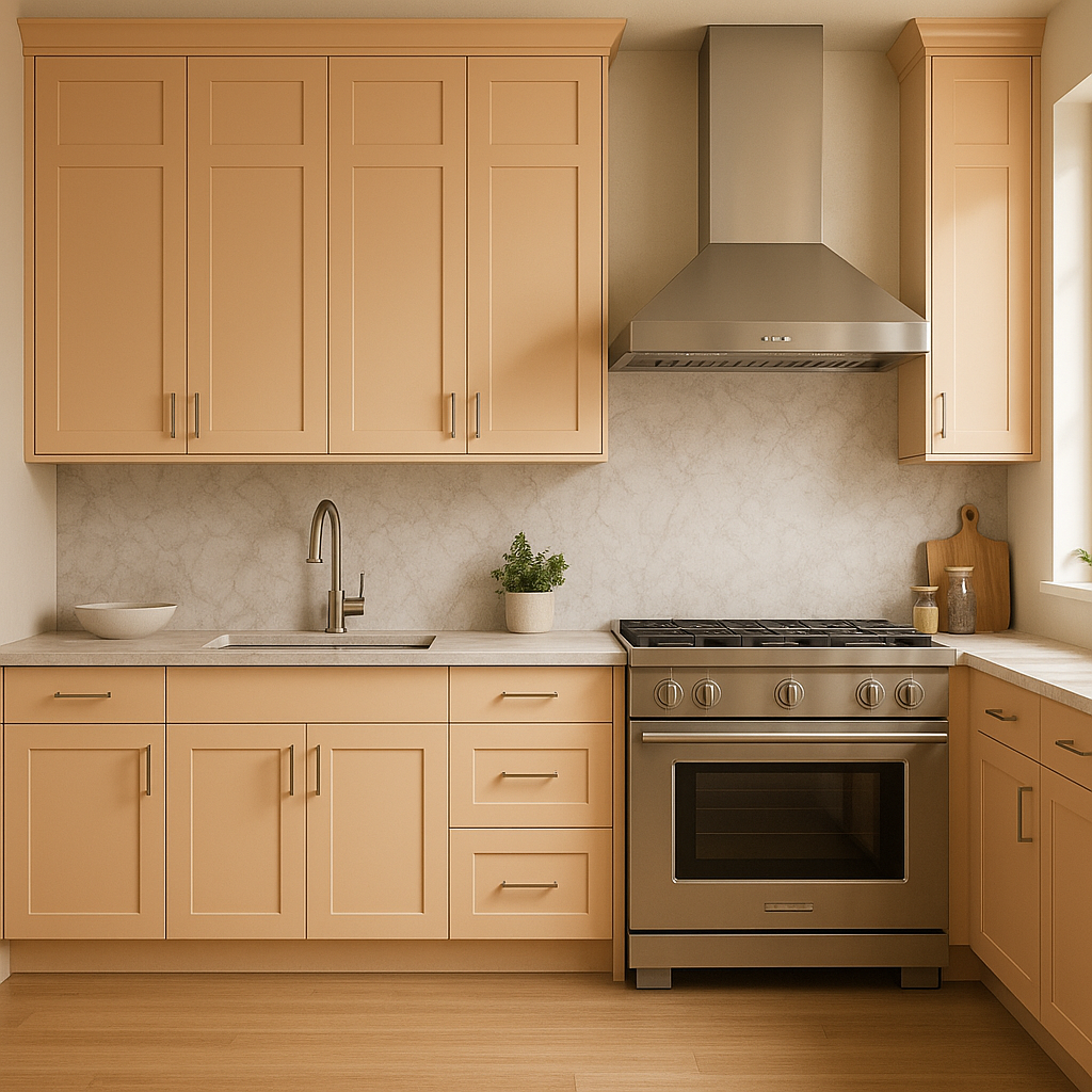 Benjamin Moore Apricot (1205): A Warm Embrace of Joyful Sophistication.