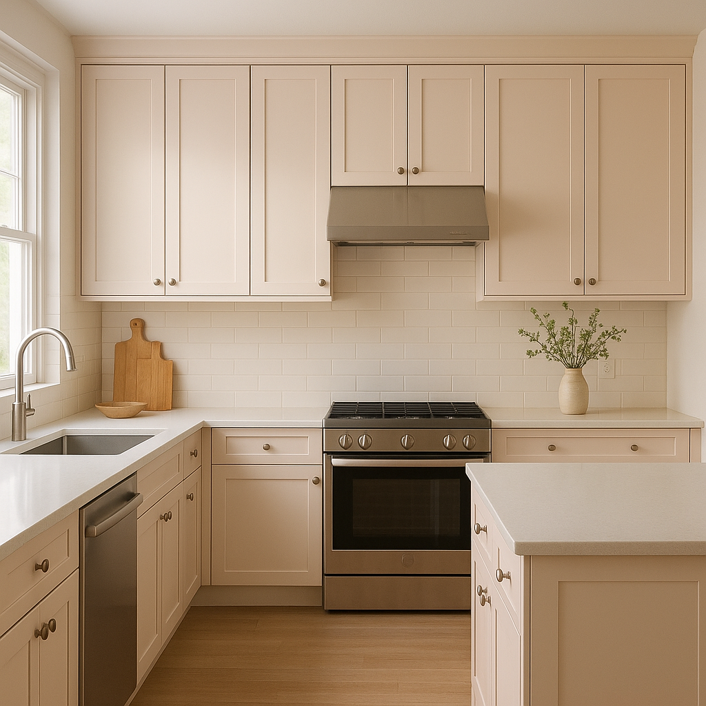 Benjamin Moore April (2091-70): A Soft and Serene Hue Perfect for Any Space.