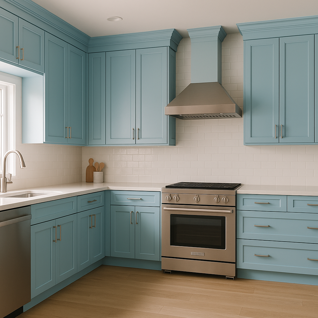Benjamin Moore Aquarius (788): A Serene and Versatile Blue.