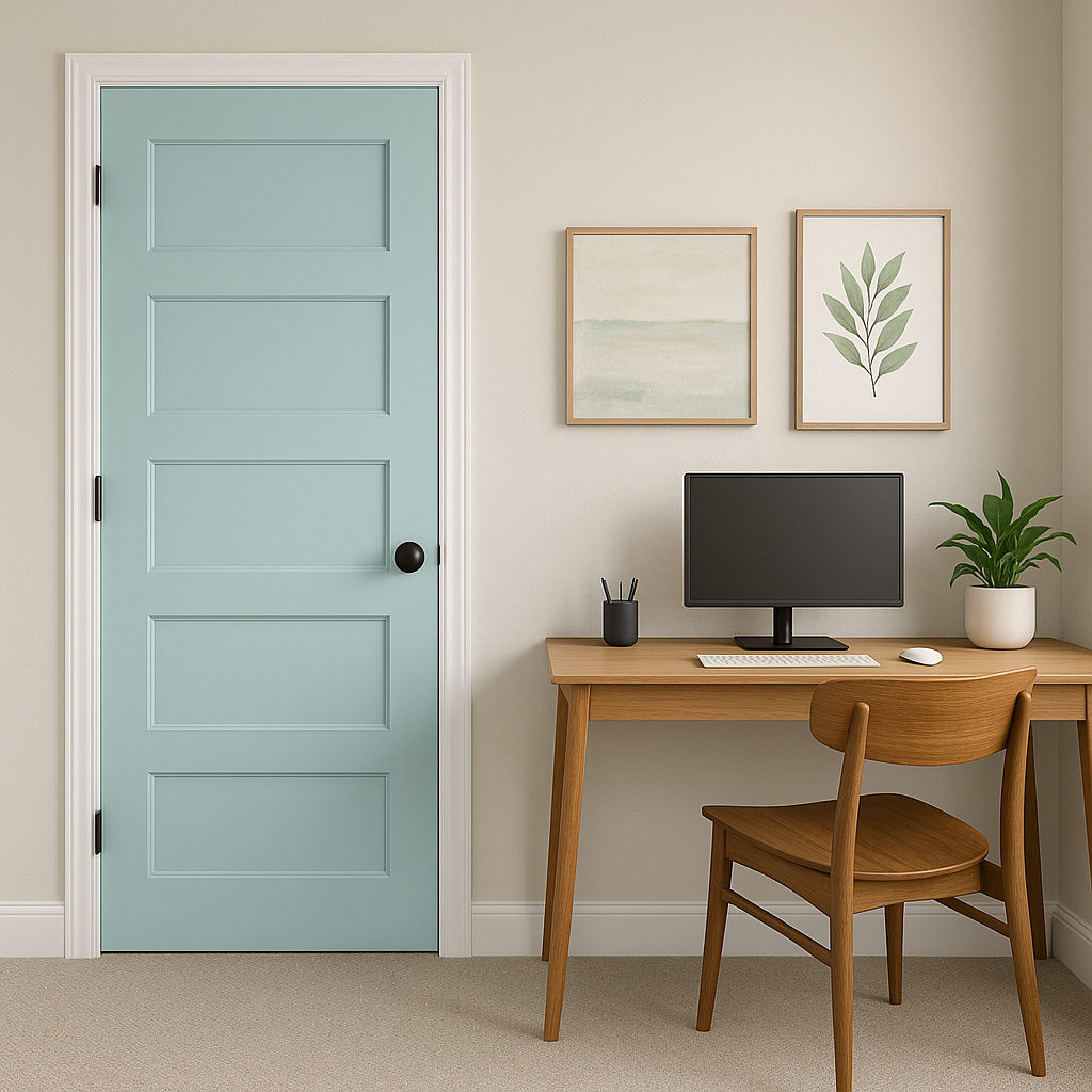 Benjamin Moore Arctic (2050-60): A Serene and Cool Blue Hue.
