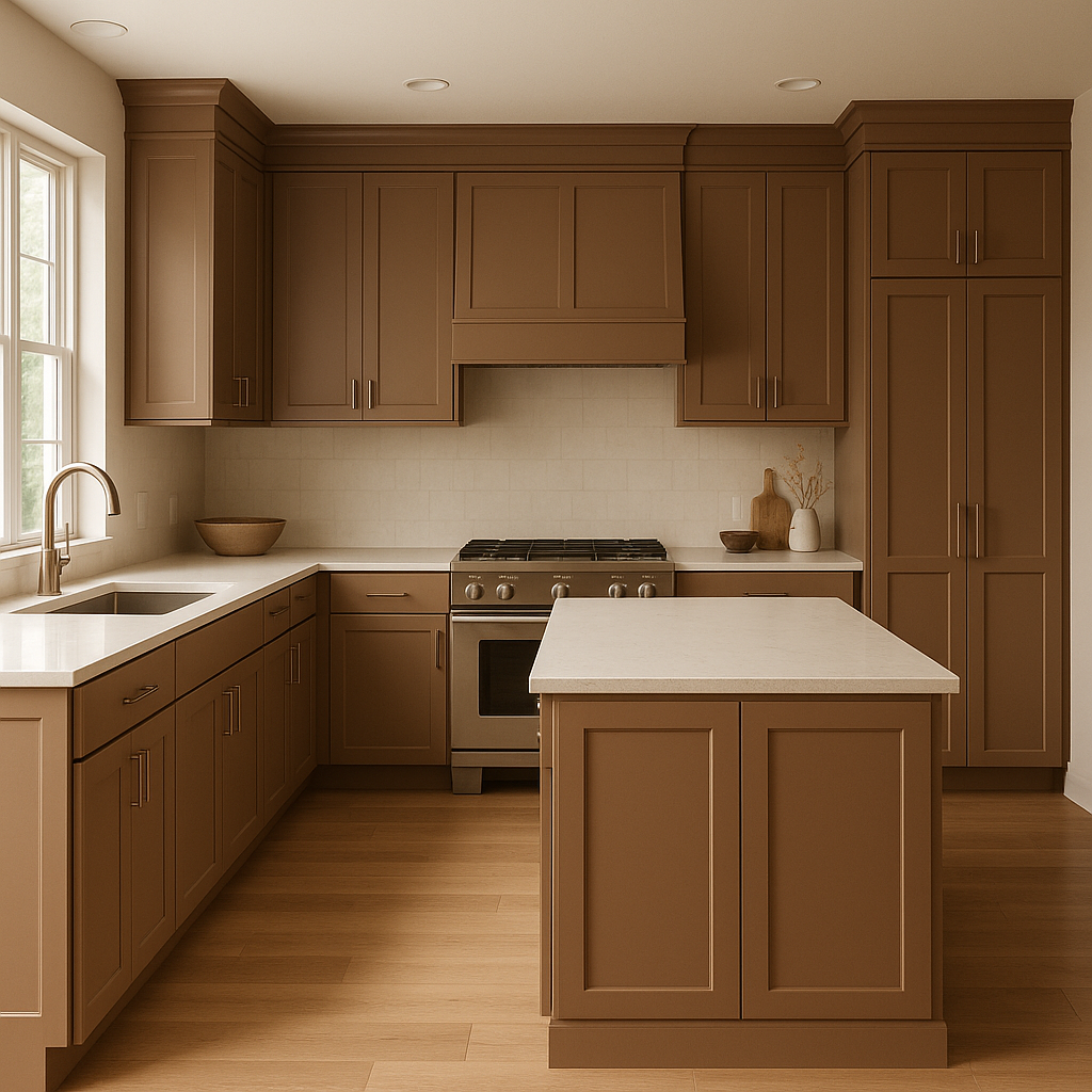 Benjamin Moore Arizona (1211): A Warm, Earthy Paint Color Perfect for Cozy Interiors.