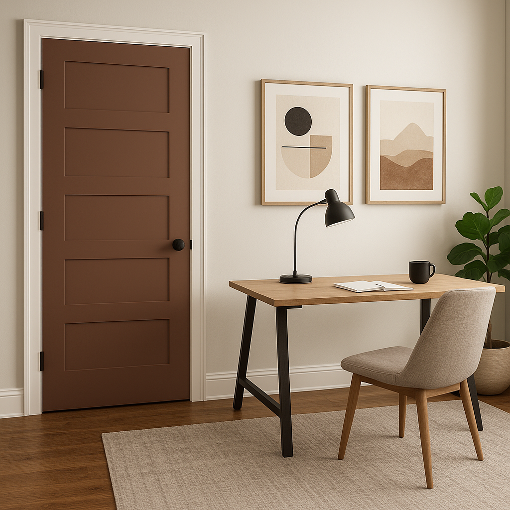 Benjamin Moore Arizona (1211): A Warm, Earthy Paint Color Perfect for Cozy Interiors.