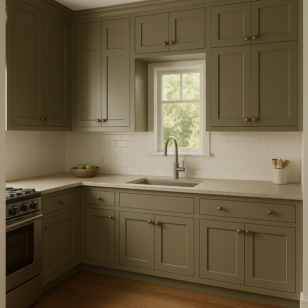 Benjamin Moore Army 2141-30: A Timeless and Grounded Shade.