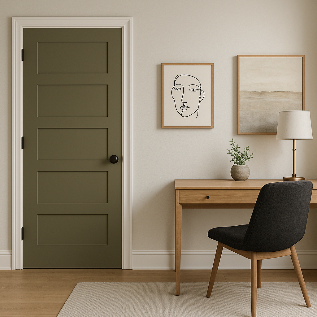 Benjamin Moore Army 2141-30: A Timeless and Grounded Shade.