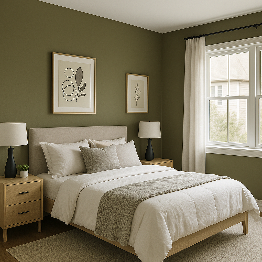 Benjamin Moore Army 2141-30: A Timeless and Grounded Shade.