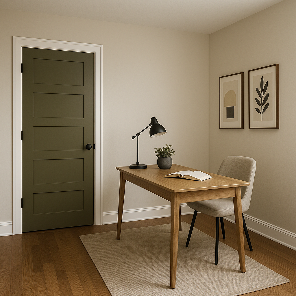 Benjamin Moore Artichoke (2141-10): A Timeless, Earthy Green for Any Space.