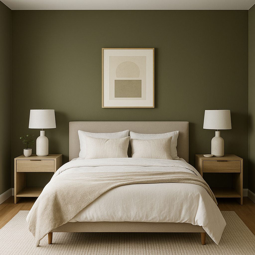 Benjamin Moore Artichoke (2141-10): A Timeless, Earthy Green for Any Space.