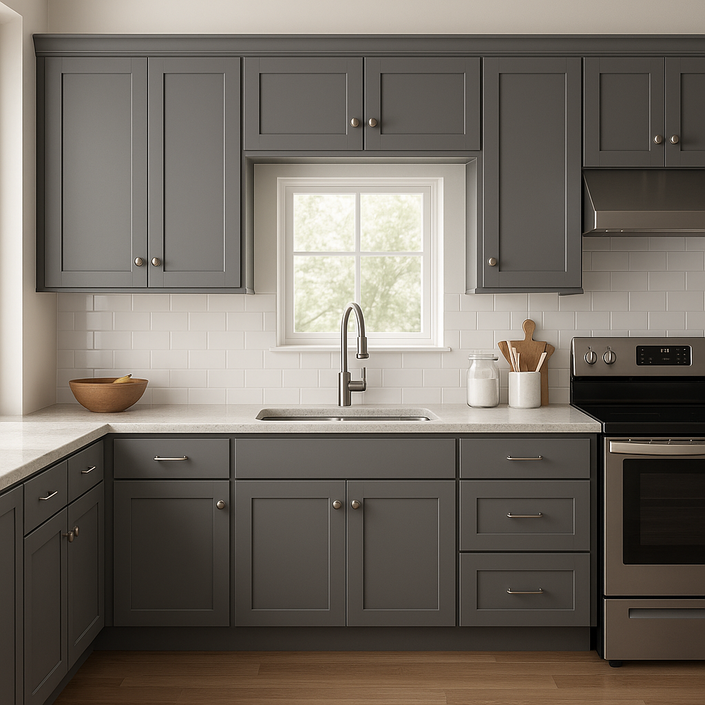 Benjamin Moore Ashland (1608): A Timeless Gray with Sophisticated Undertones.