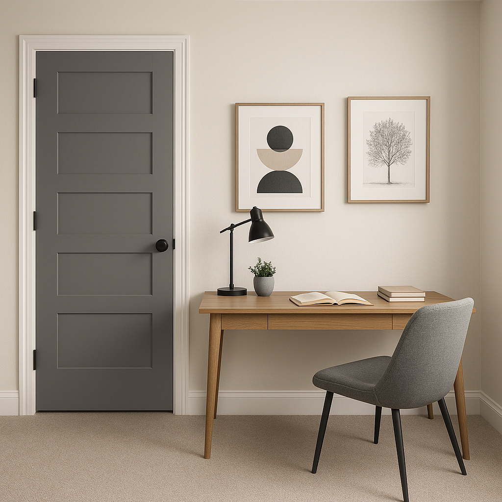 Benjamin Moore Ashland (1608): A Timeless Gray with Sophisticated Undertones.