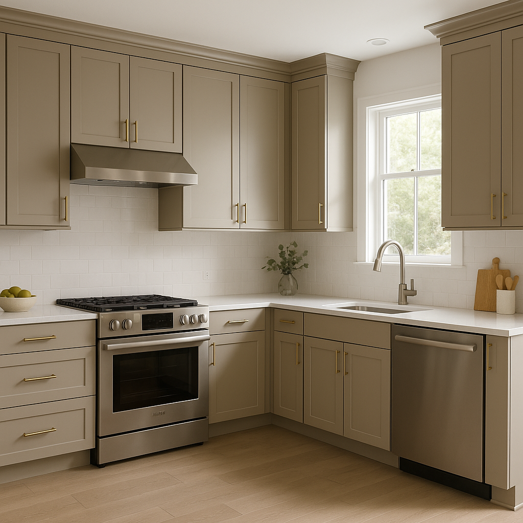 Benjamin Moore "At Sea" (1518) - A Sophisticated Blue-Green Hue.