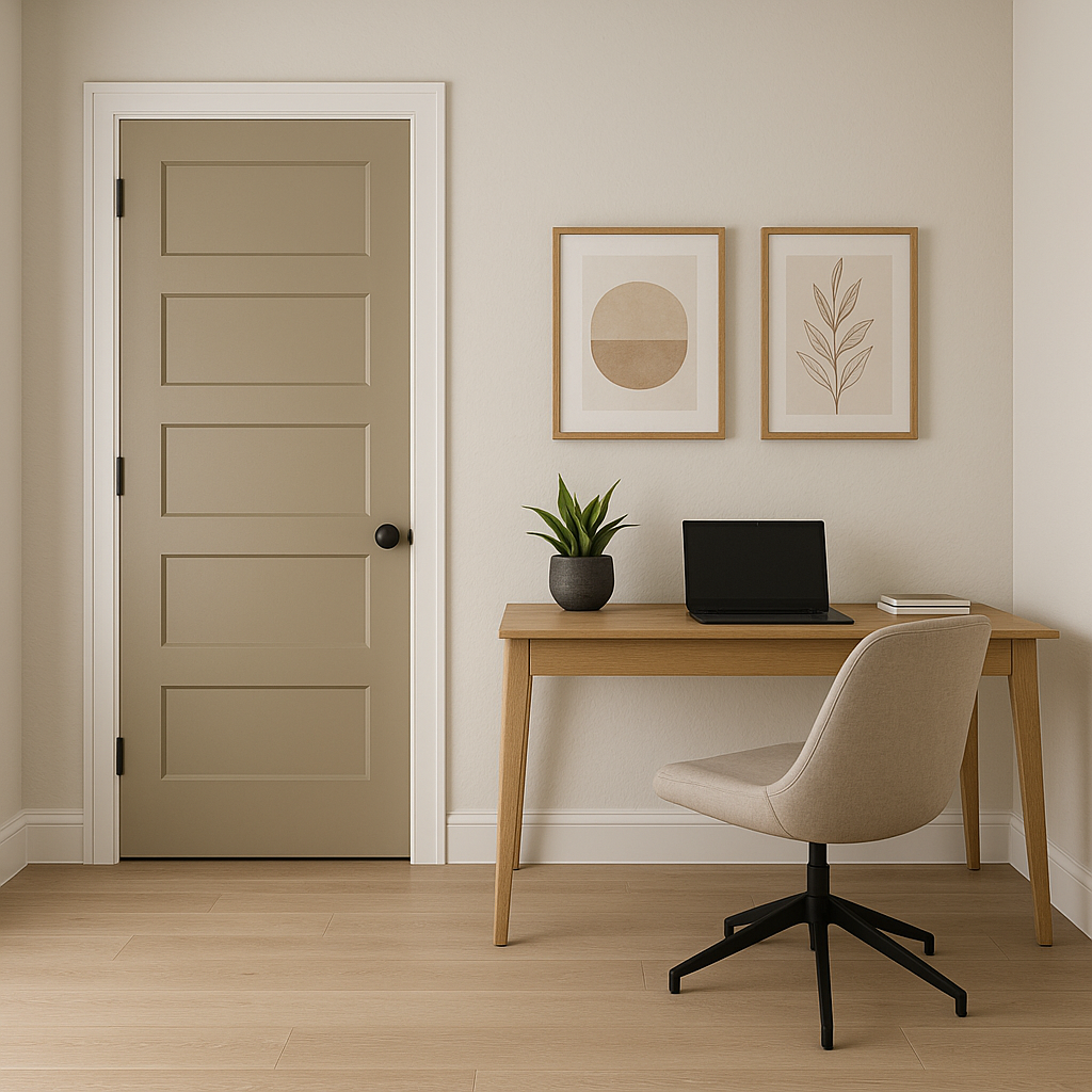 Benjamin Moore "At Sea" (1518) - A Sophisticated Blue-Green Hue.