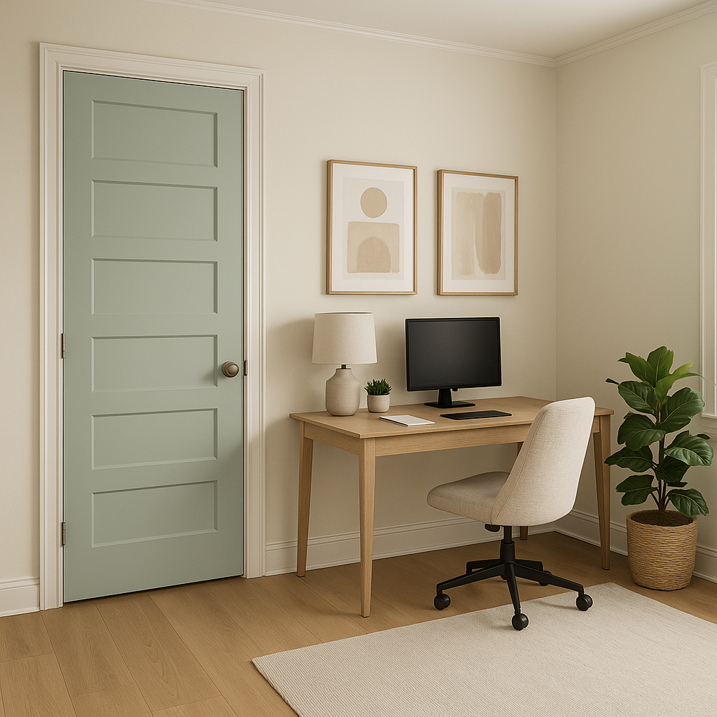 Benjamin Moore At (666): A Contemporary Neutral with Subtle Sophistication.