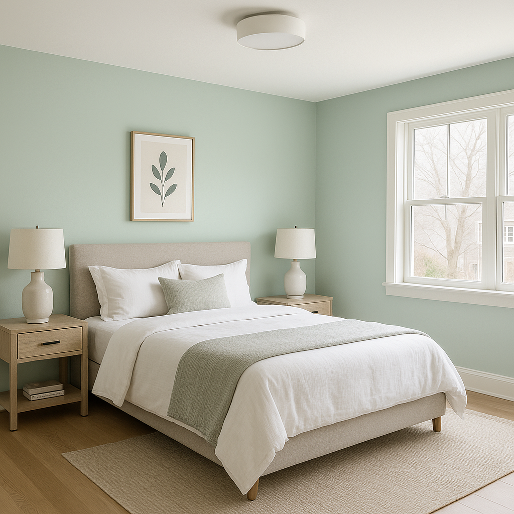 Benjamin Moore At (666): A Contemporary Neutral with Subtle Sophistication.