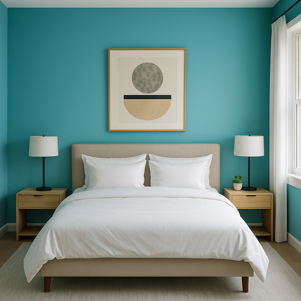 Benjamin Moore Atlantis (768): A Captivating Green for Timeless Interiors.