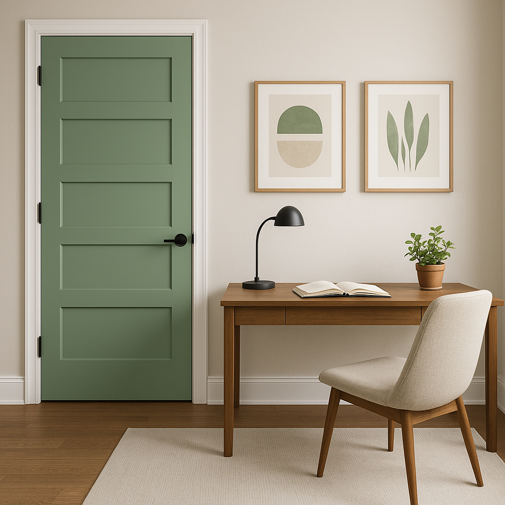 Benjamin Moore Aurora (565): A Sophisticated Blue-Green Hue for Timeless Interiors.
